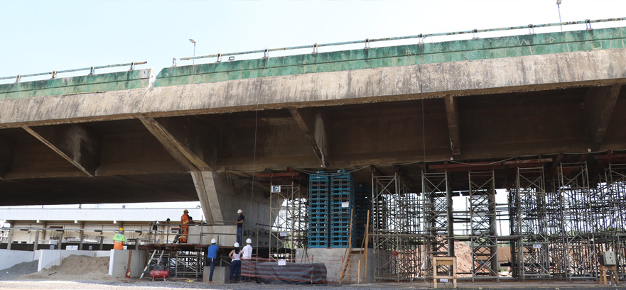 Viaduto Jaguaré, em São Paulo, é recuperado antes do prazo com soluções MC
