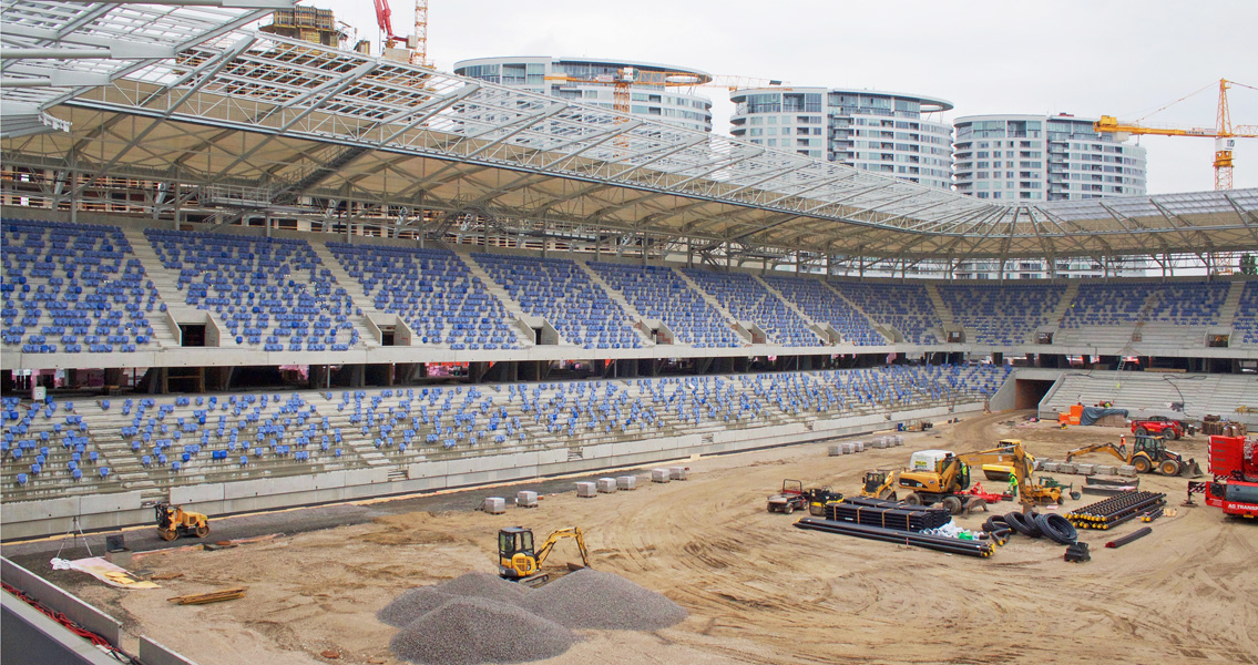 Um estádio para a Champions League